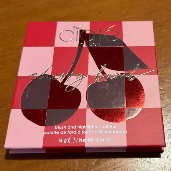 Ciate London Cherry Bomb Blush & Highlighter Palette - Picture 4 of 16